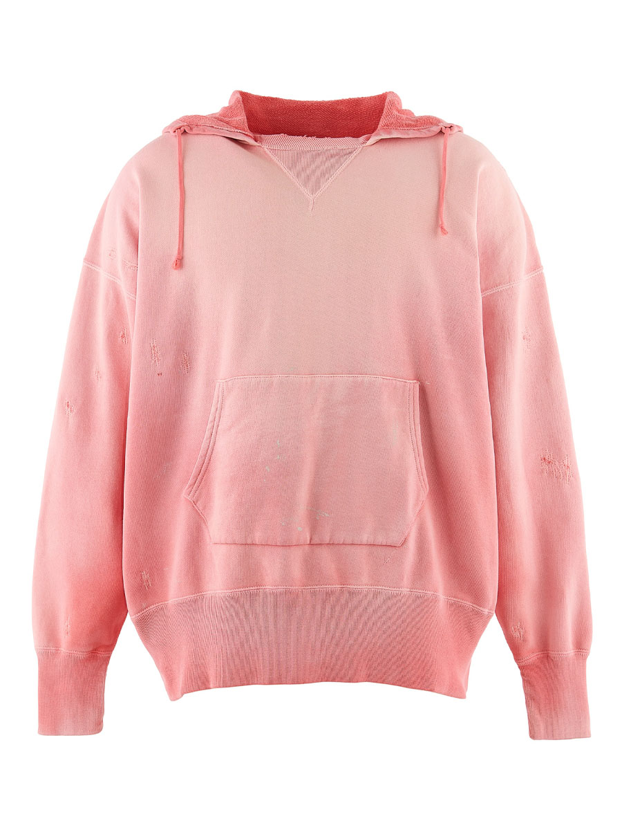 SAINT Mxxxxxx X BerBerJin AFTER HOODED HOODIE / V PINK