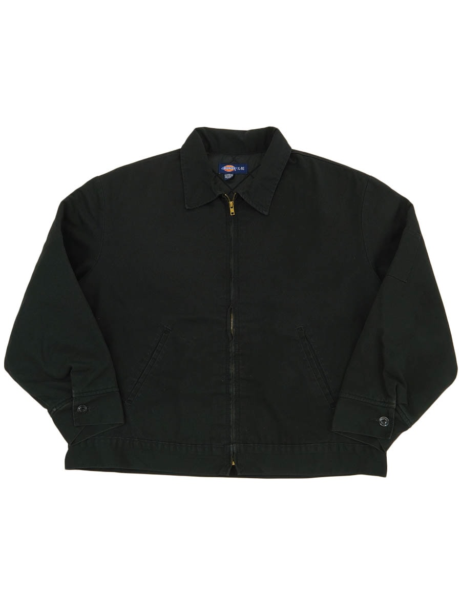00's Dickies 中綿入り キルティングライナー ワークジャケット ブラック 表記(XL)