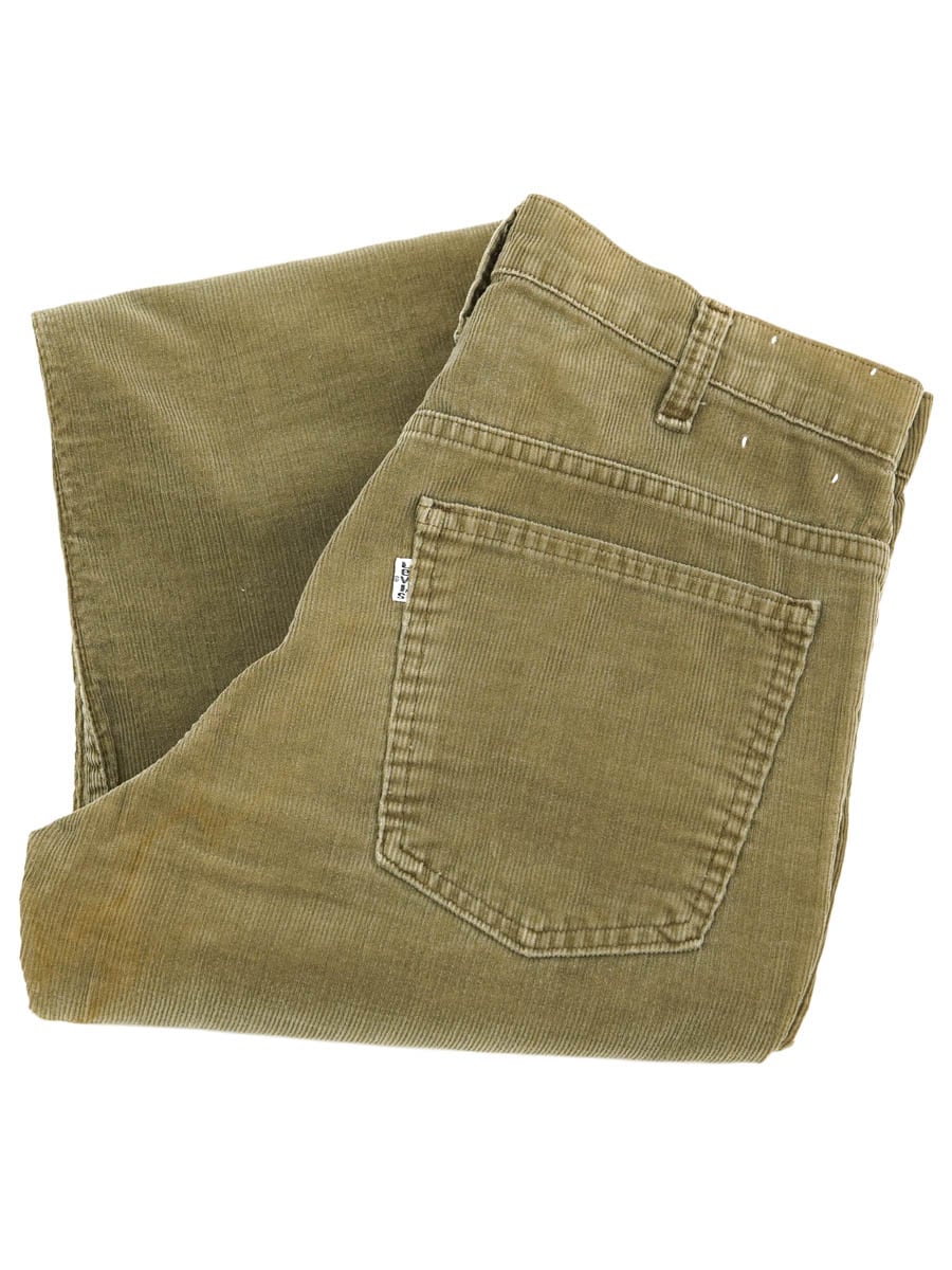 80's Levi's 646-1529 コーデュロイパンツ ブラウン 実寸(W31 L30位)