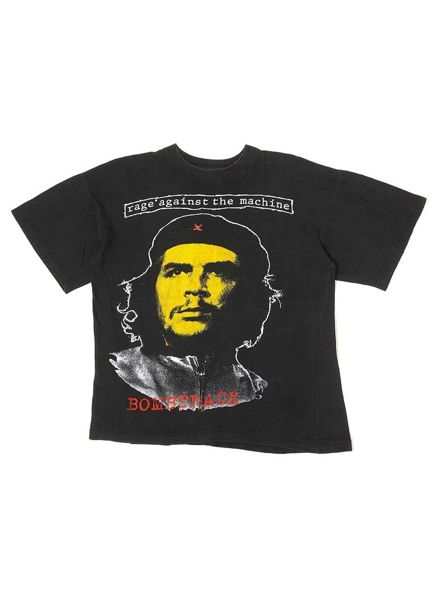 90's RAGE AGAINST THE MACHINE ''BOMBTRACK'' 両面プリント Tシャツ
