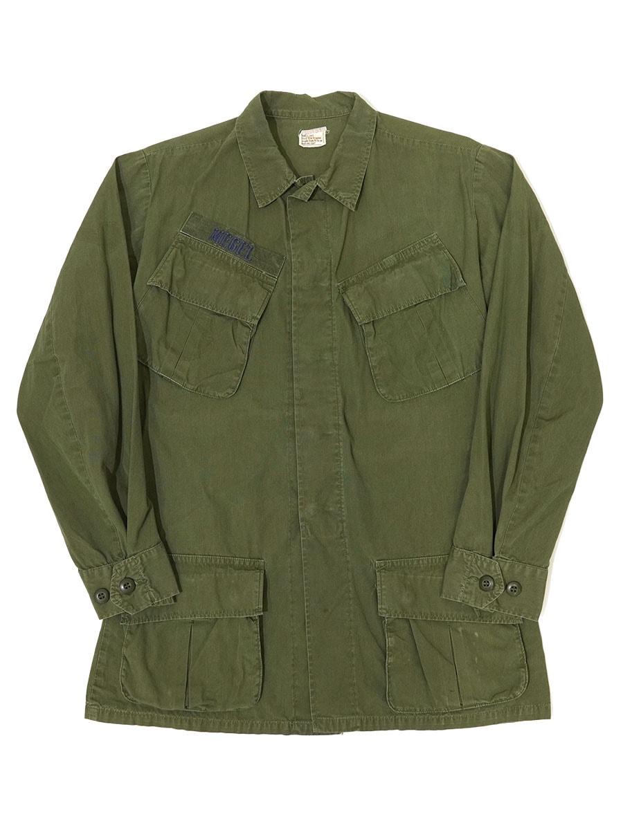 ’69 U.S.ARMY ファティーグJKT 3rd ノンリップ 表記(SMALL LONG)