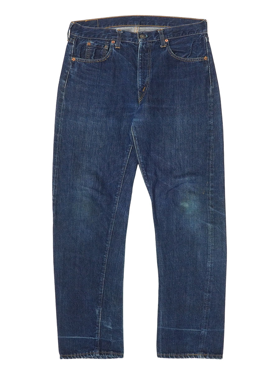 60's Levi's 505 BIG-E デニムパンツ 濃青 良雰囲気 実寸(W33 L29) 片耳