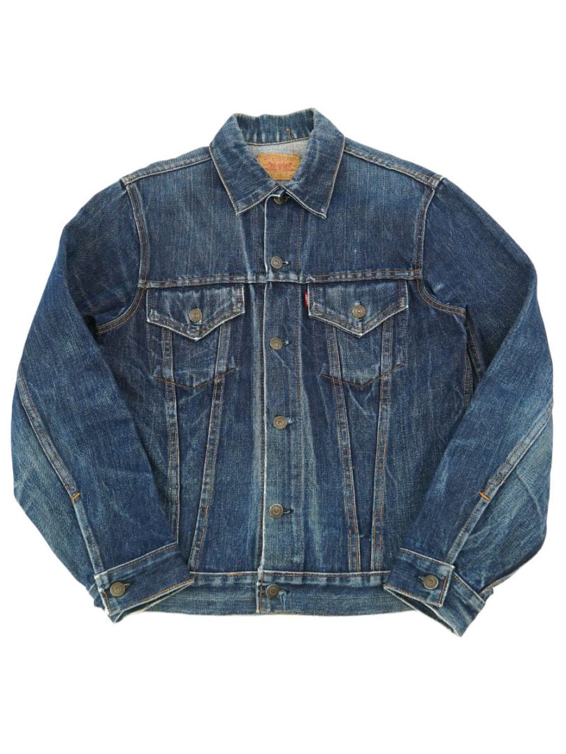 60's Levi's 70505 BIG-E デニムジャケット 袖ハチノス 表記(38)