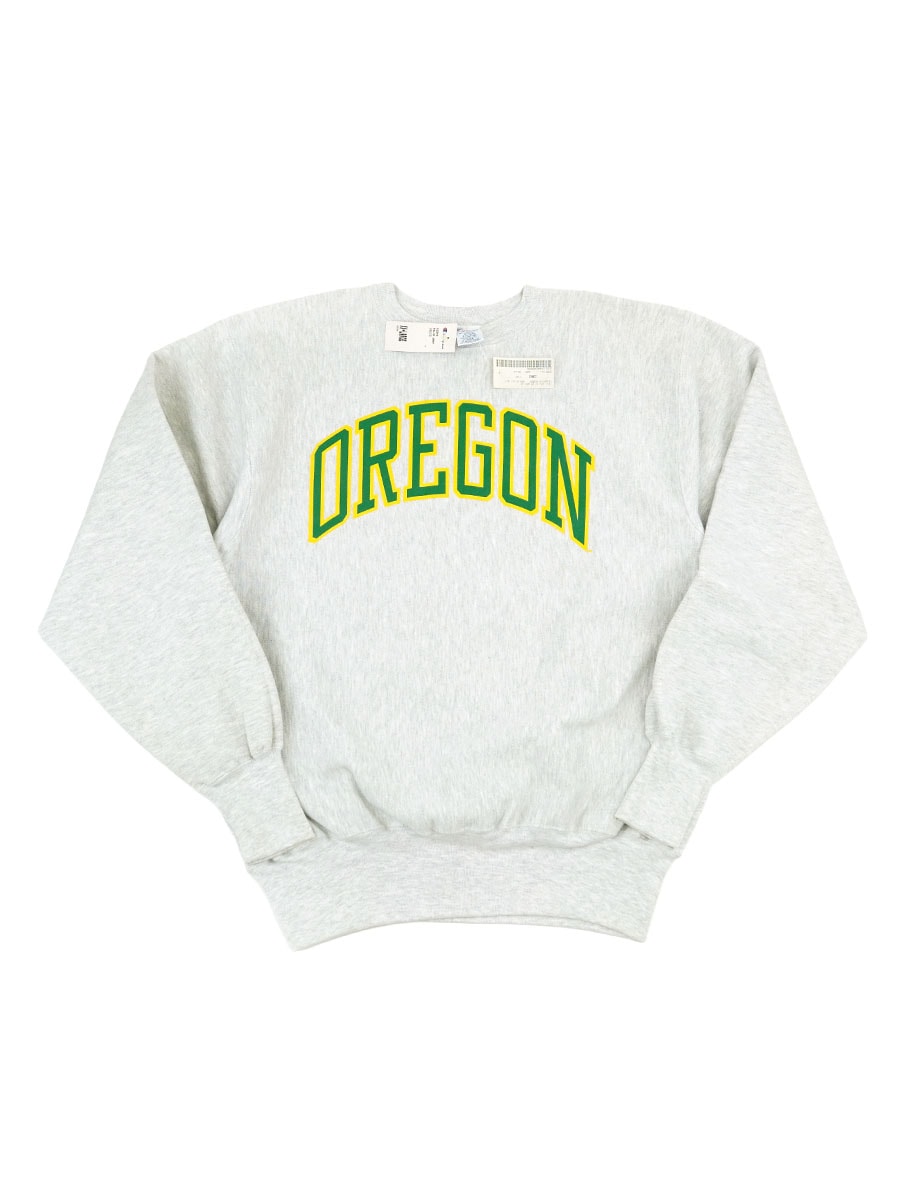 90's 刺繍タグ チャンピオンRW ''OREGON'' グレー 表記(XXL) MEXICO製 NOS