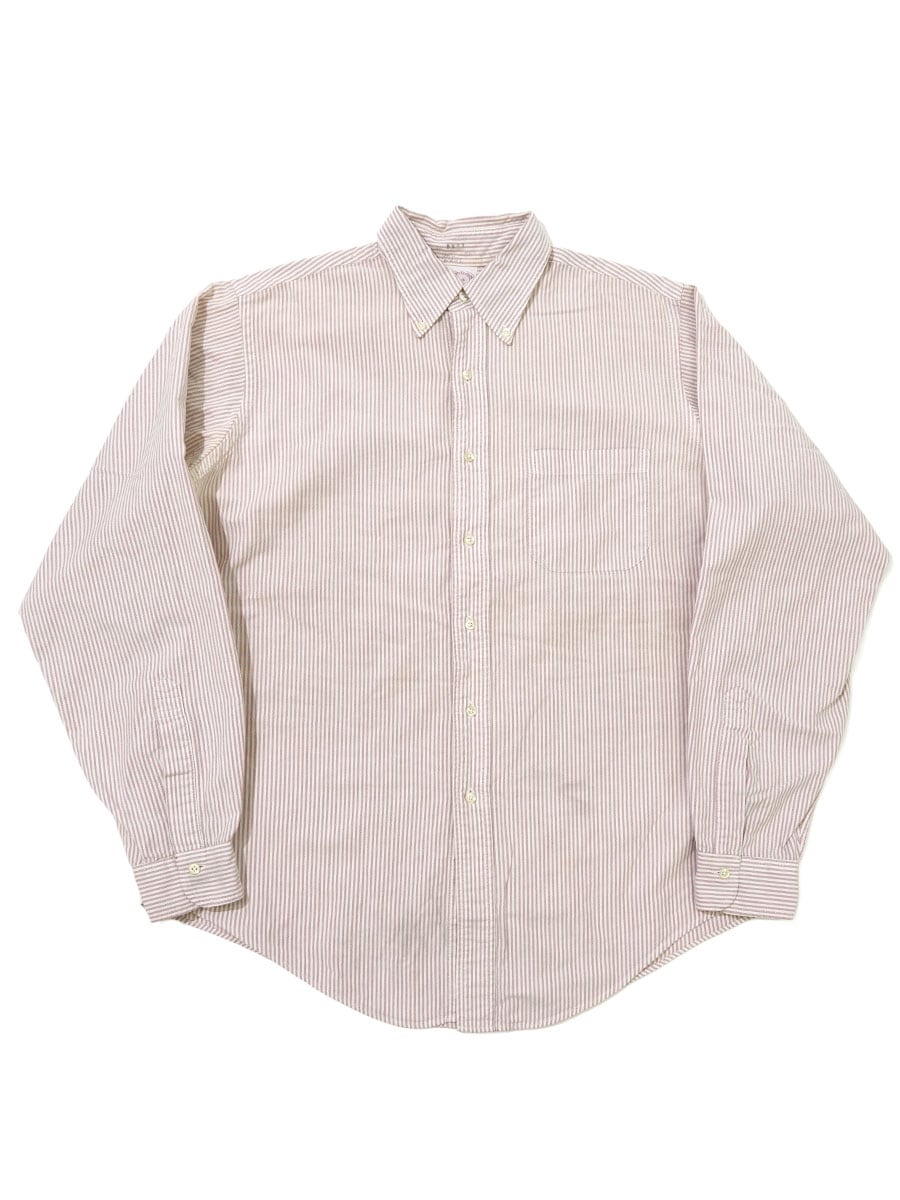 Brooks Brothers ストライプ柄 B.D. ロングスリーブシャツ 表記(16-6) USA製