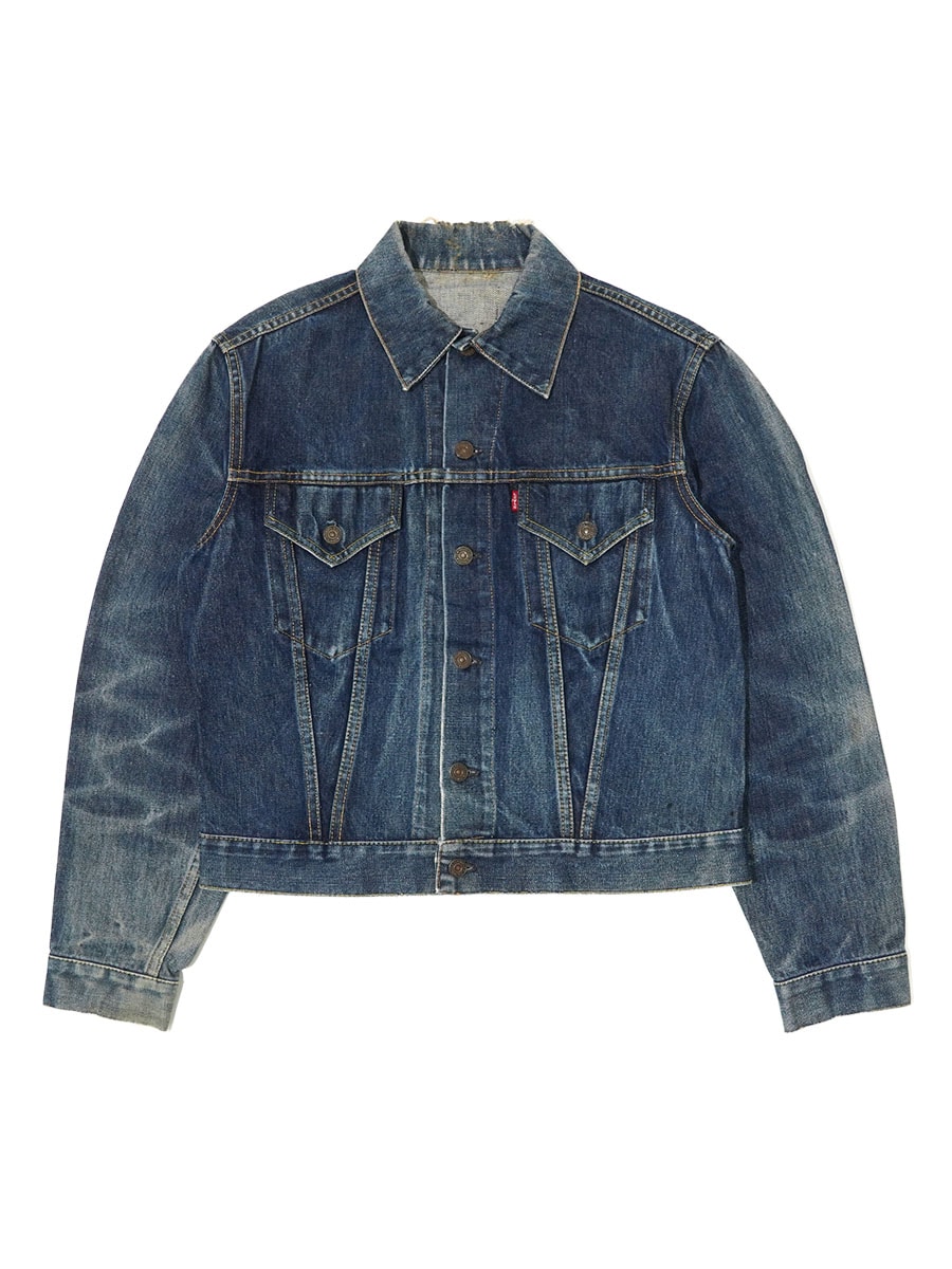 50's～ Levi's 557XX BIG-E デニムジャケット ハチノス 良色落ち 実寸