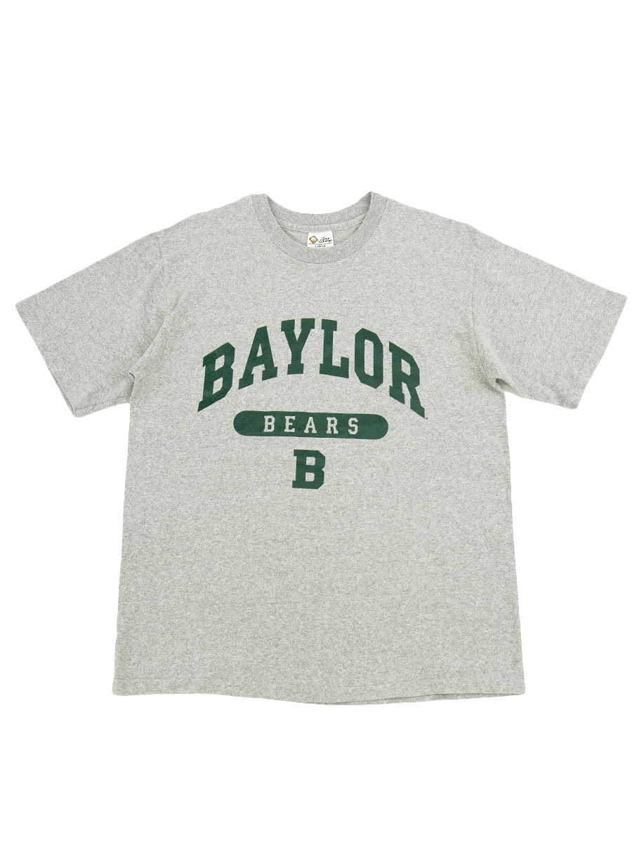 90's The Cotton Exchange ''BAYLOR BEARS'' 3段プリント 霜降りTシャツ 表記(L) USA製