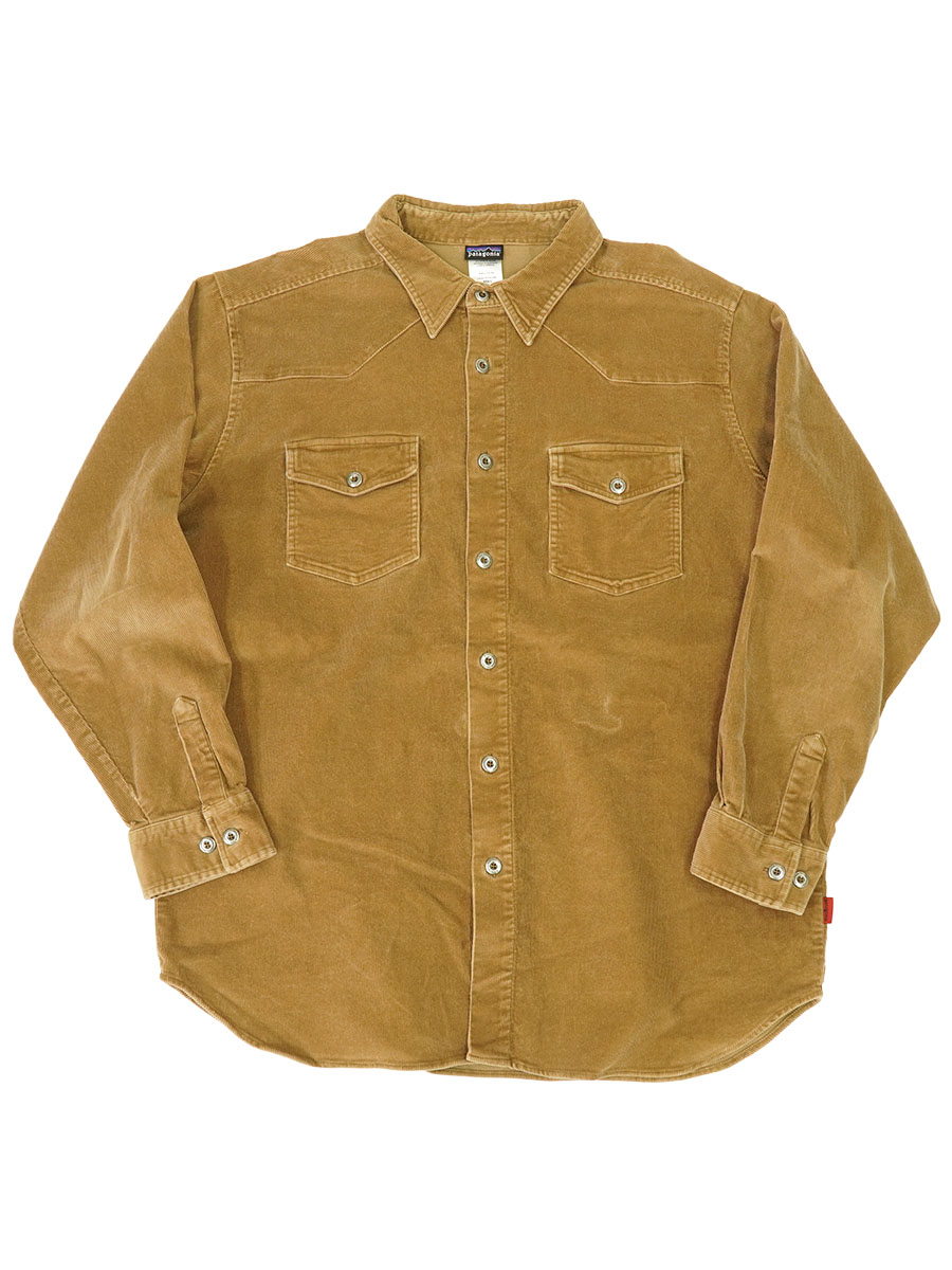 '06 パタゴニア ウエスタンヨーク コーディロイシャツ 表記(XL)