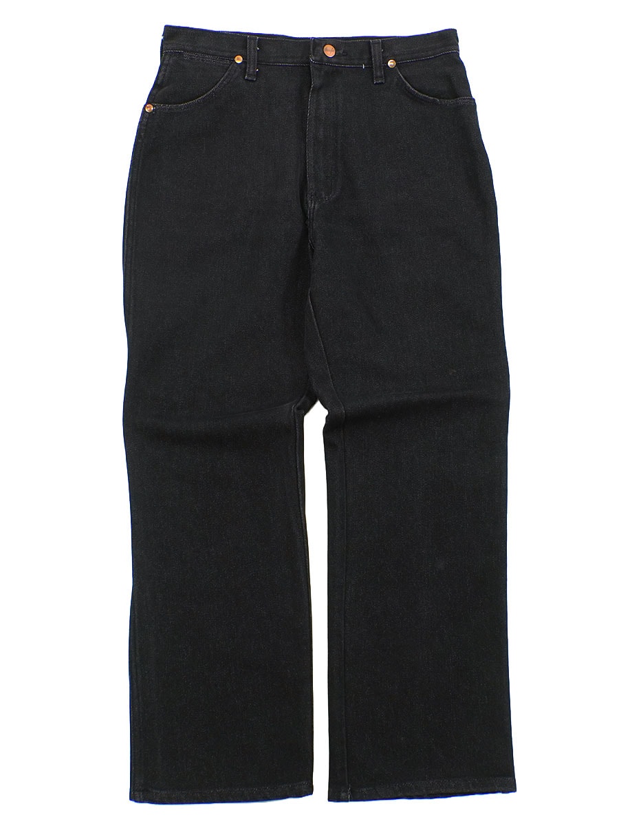 80's WRANGLER 13MWZMK ストレッチ ブラックデニムパンツ 表記(W32 L32) USA製