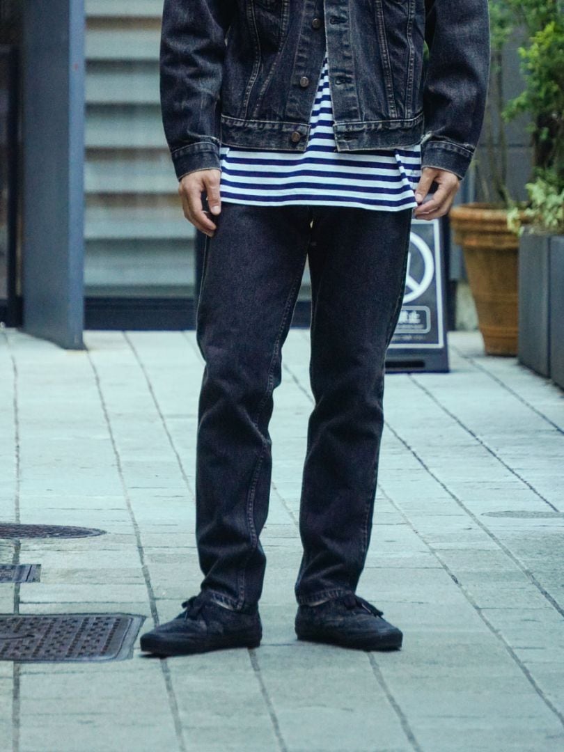 90's LEVI'S 512 ブラックデニムパンツ 表記(W34 L32) USA製