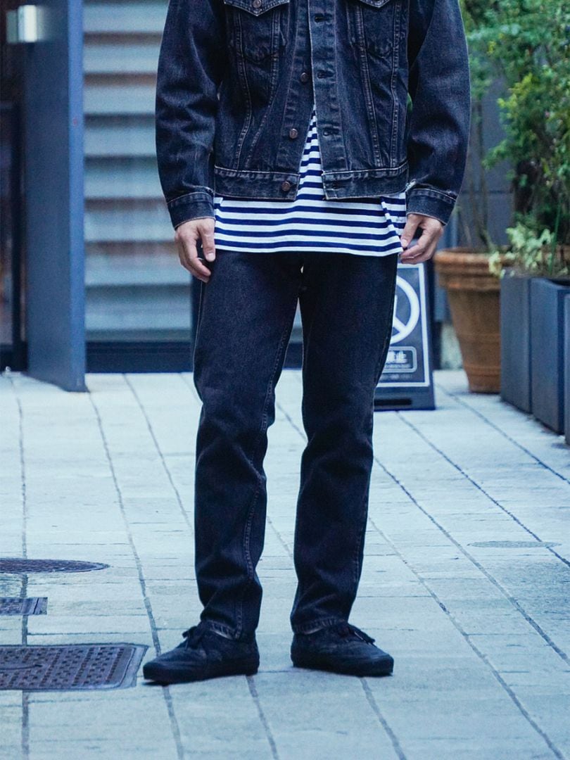 90's LEVI'S 512 ブラックデニムパンツ 表記(W34 L32) USA製