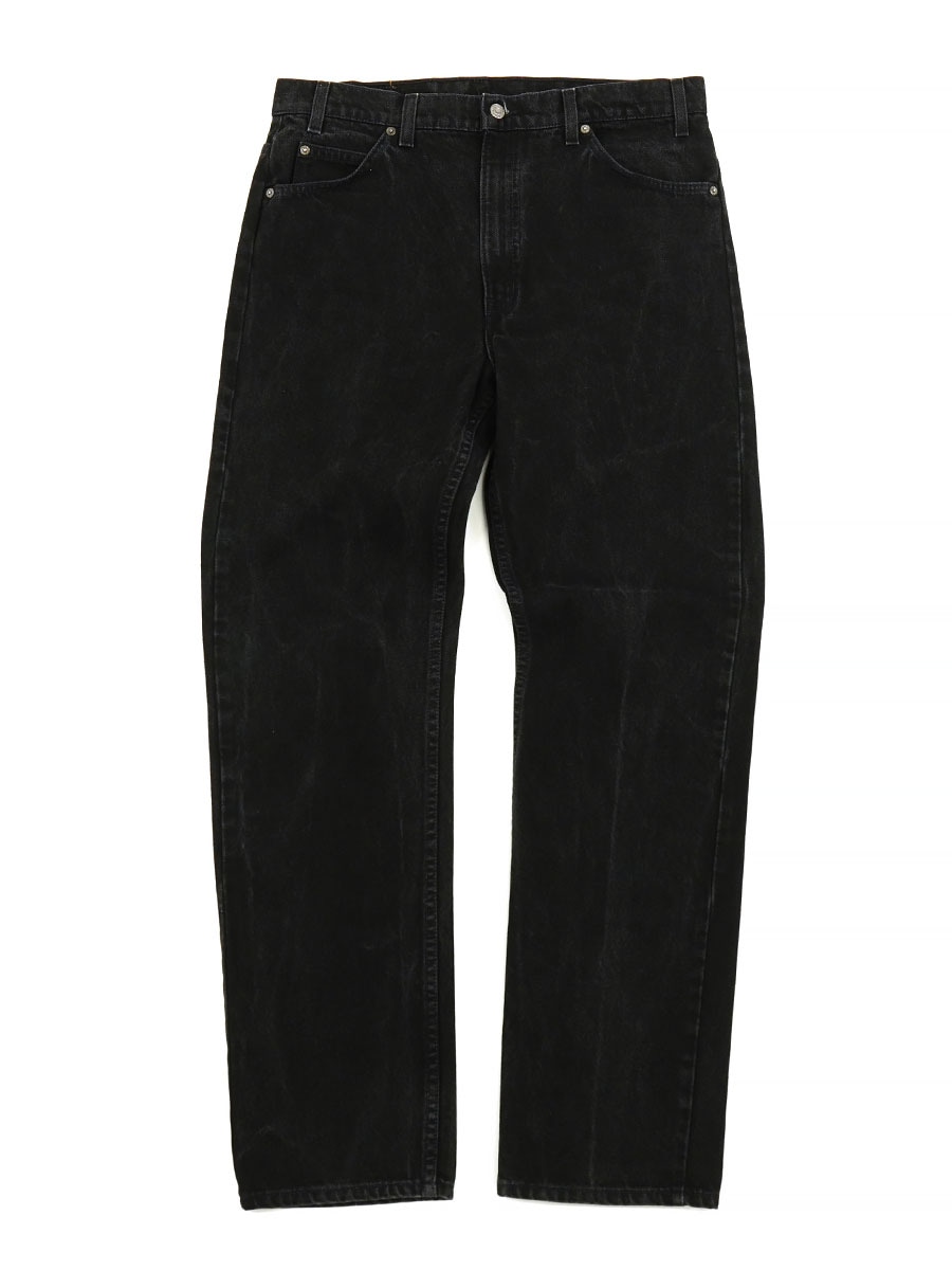 90's LEVI'S 505 ブラックデニムパンツ 表記(W36 L32) USA製 | NEW