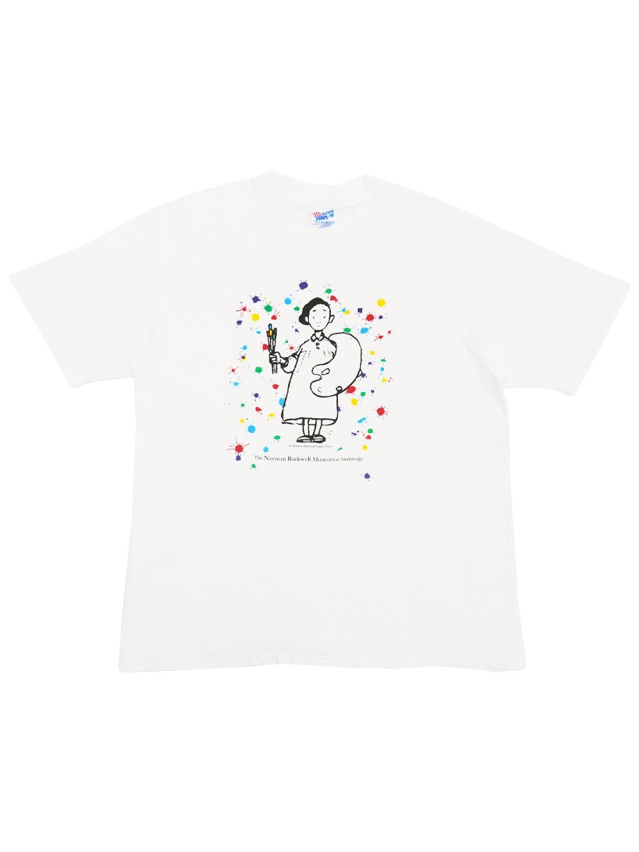 90's Hanes ''The Norman Rockwell Museum at Stockbridge'' Tシャツ