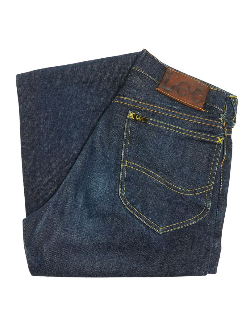 50's Lee 101Z サイド黒タグ デニムパンツ 濃紺 実寸(W28 L29.5) 両耳