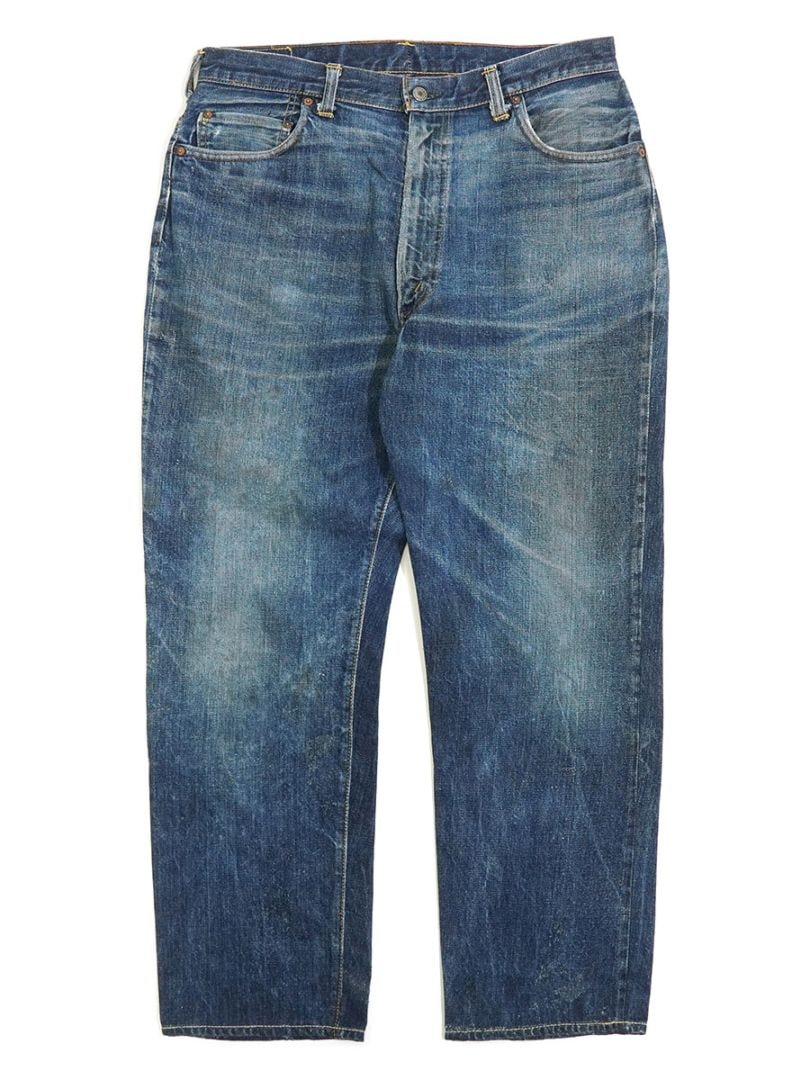 70's Levi's 505 シングル デニムパンツ 良色落ち 実寸(W35 L28.5) スレ―キスタンプ
