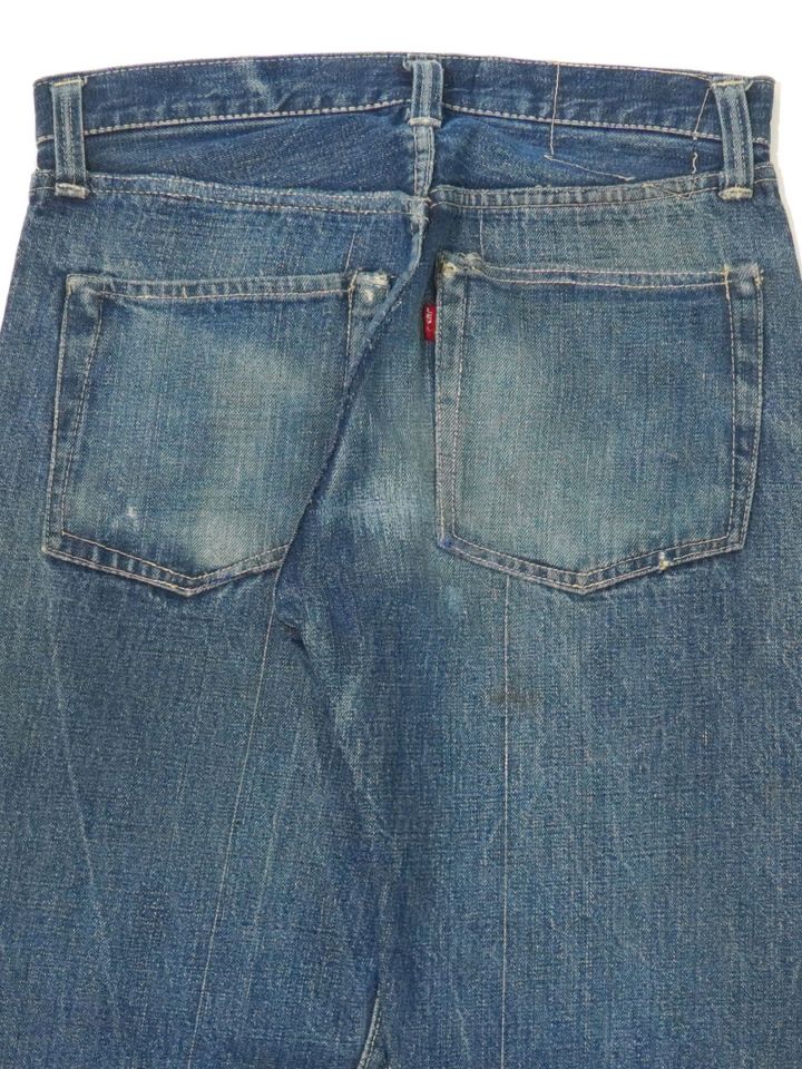 40's WW2 Levi's S501XX アーキュエイト無し 無刻印リベット 極上雰囲気 実寸(W30 L29)