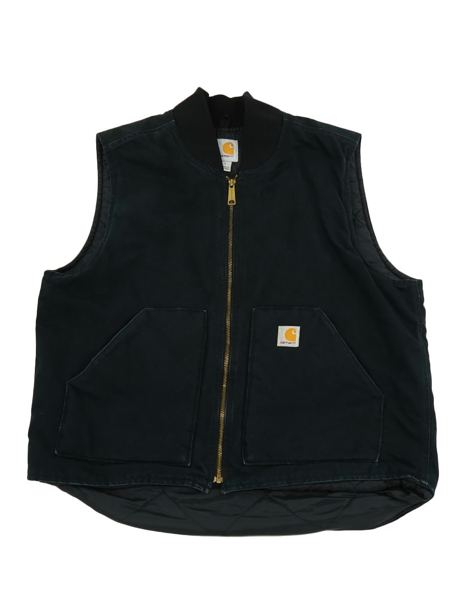 カーハート ダックベスト BLK 表記(L-REG) NICARAGUA製 | NEW ITEM