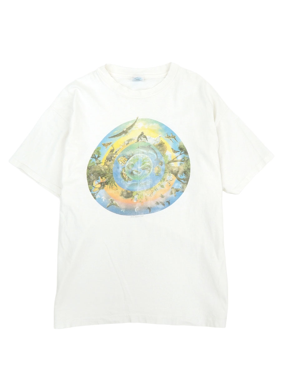 90's Hanes ''Human-i Tees'' Tシャツ 表記(XL) USA製