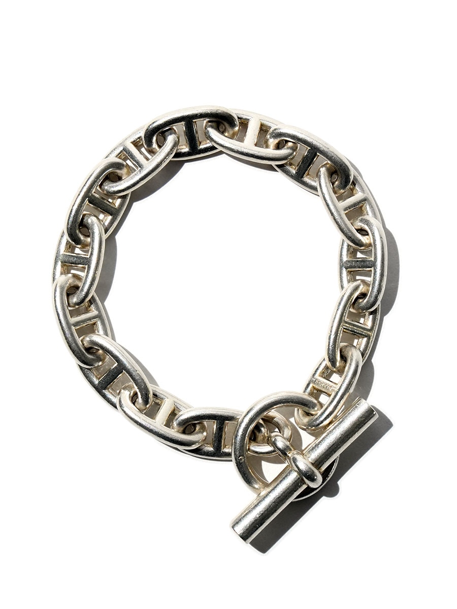 VINTAGE HERMES CHAINE D'ANCRE BRACELET GM 14LINK | NEW ITEM