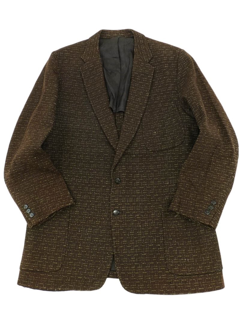 50's Prestige Clothes ネップ テーラードジャケット ブラウン 実寸(40位)