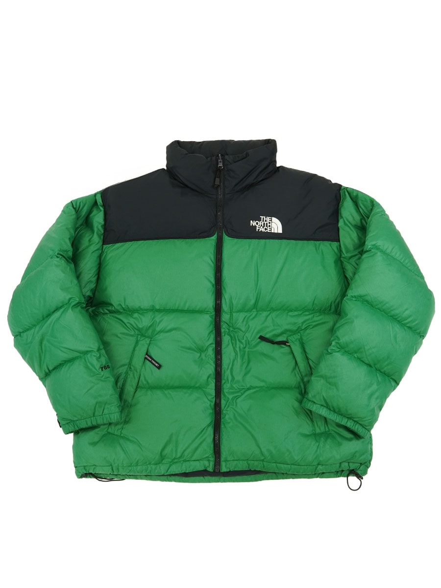00's THE NORTH FACE 700フィル ヌプシジャケット グリーン 実寸(XXL位