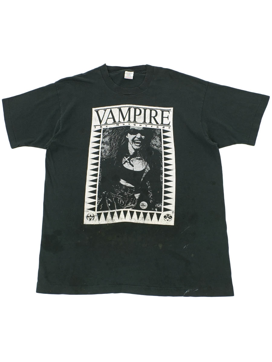 90's FRUIT OF THE LOOM ''VAMPIRE：The Masquerade'' Tシャツ 表記(XL) USA製