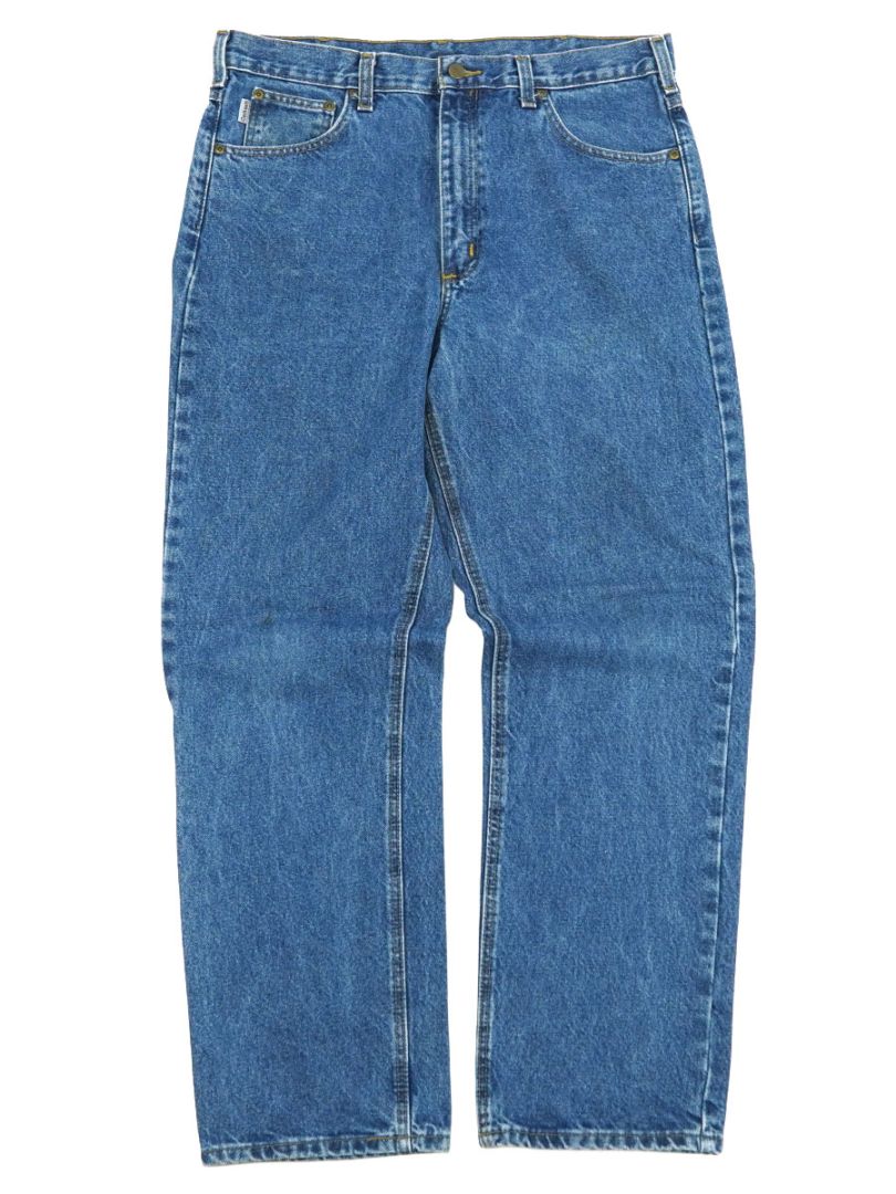 カーハート Relaxed Fit 5ポケット デニムパンツ 表記(W36 L32)
