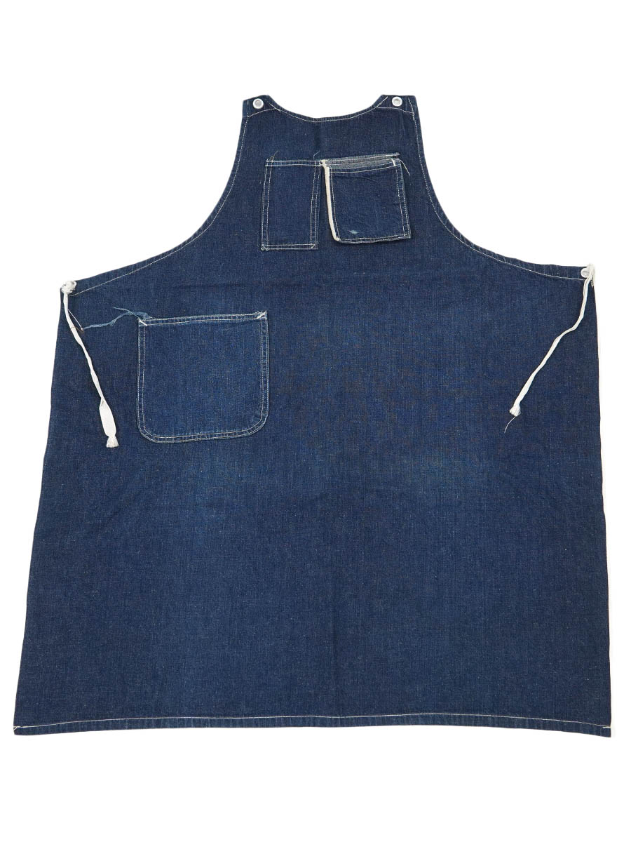 ビンテージ デニムエプロン 良雰囲気 耳付き | NEW ITEM | | BerBerJin