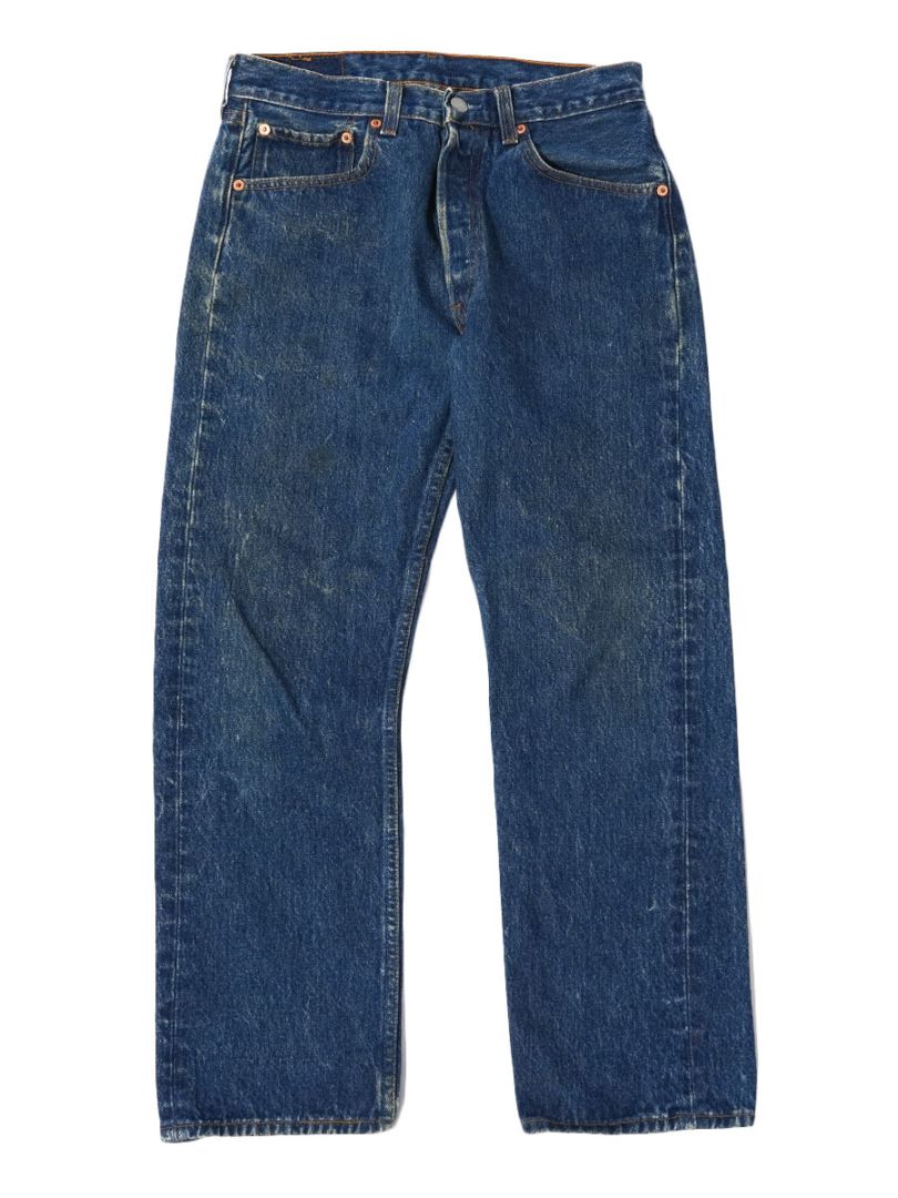 Levi's 501 デニム置物 W30 L29 90's LEVI'S 501 デニムパンツ 良雰囲気 表記(W32 L30) USA製 | NEW