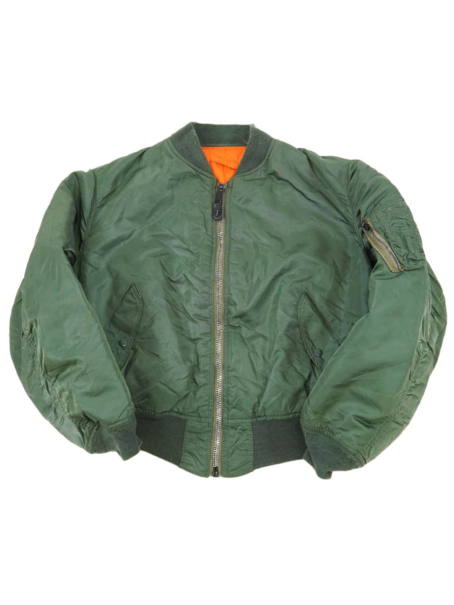 USA製 ALPHA INDUSTRIES, INC MA-1 MIL-J-82790E フライトジャケット