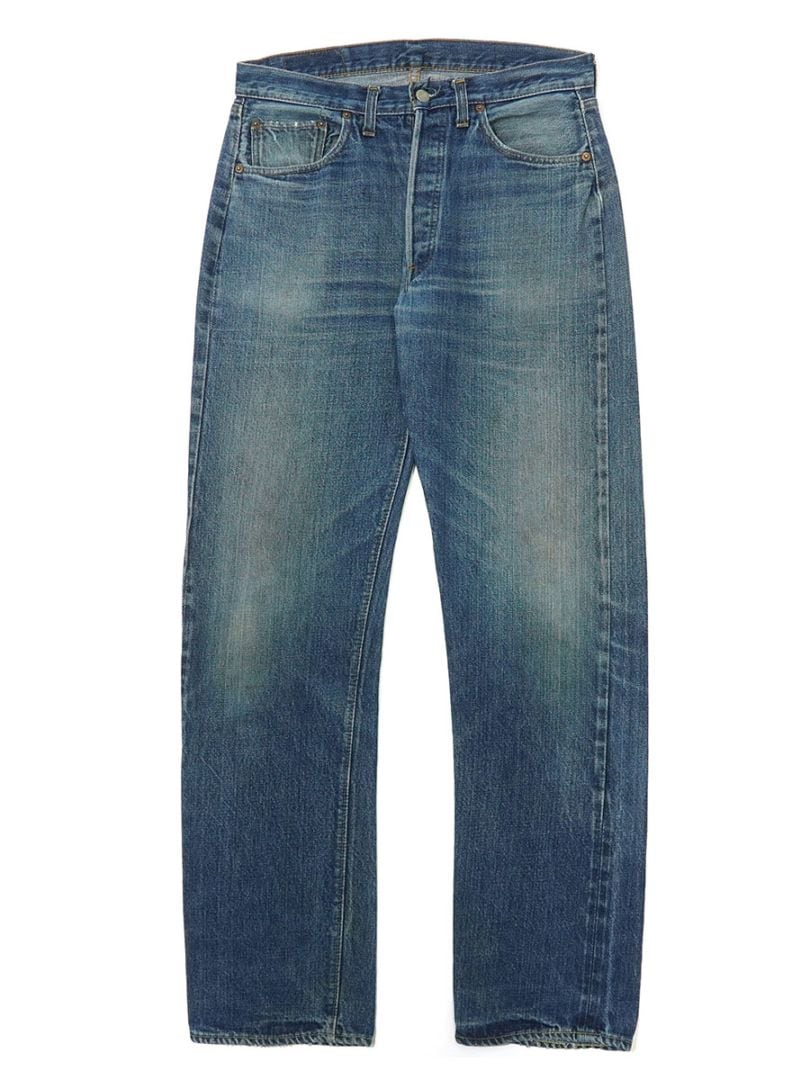 ケ*ジ様 Levi's 501 66後期 70's Levi's 501 66前期 デニムパンツ ヒゲ 良色落ち 表記(W34 L36
