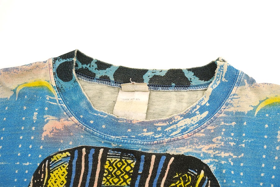 90'S AN INCREDIBLE T-SHIRT CARLOS SANTANA ''HEAVEN SMILES'' T