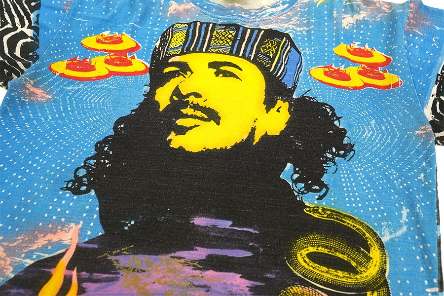 最終値下☆サンタナ　Santana 1995 Heaven Smiles 90'S AN INCREDIBLE T-SHIRT CARLOS SANTANA ''HEAVEN SMILES'' T