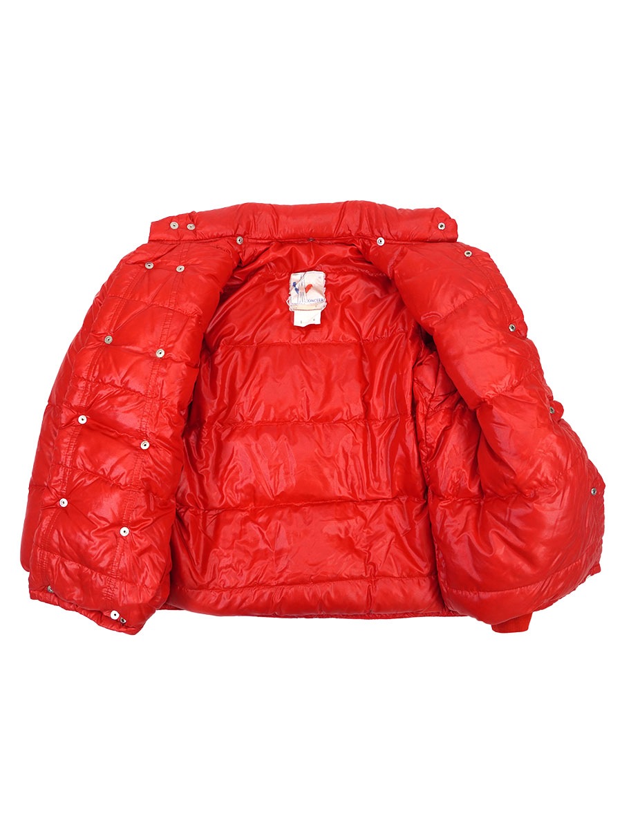 80's MONCLER ダブルスナップ エクスペディションダウンジャケット