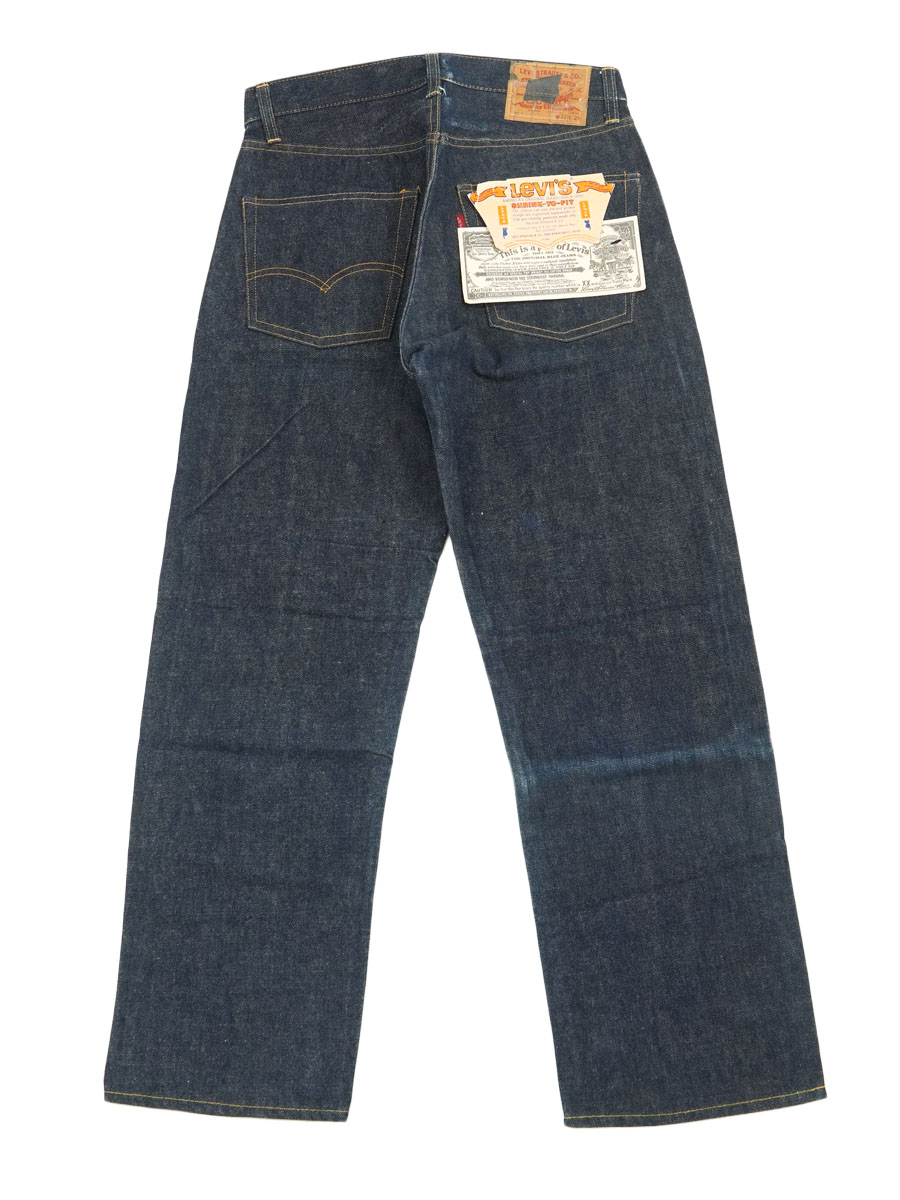 60's Levi's 501 BIG-E Aタイプ デニムパンツ 濃紺 表記(W32 L29) NOS