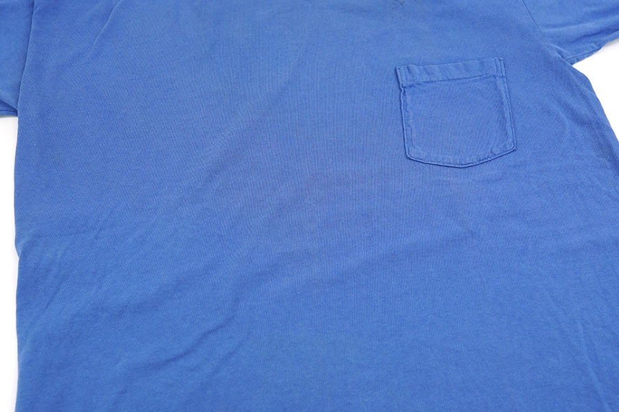 90's OLD GAP 無地 ポケットTシャツ ブルー 表記(S) USA製 | SOLD OUT