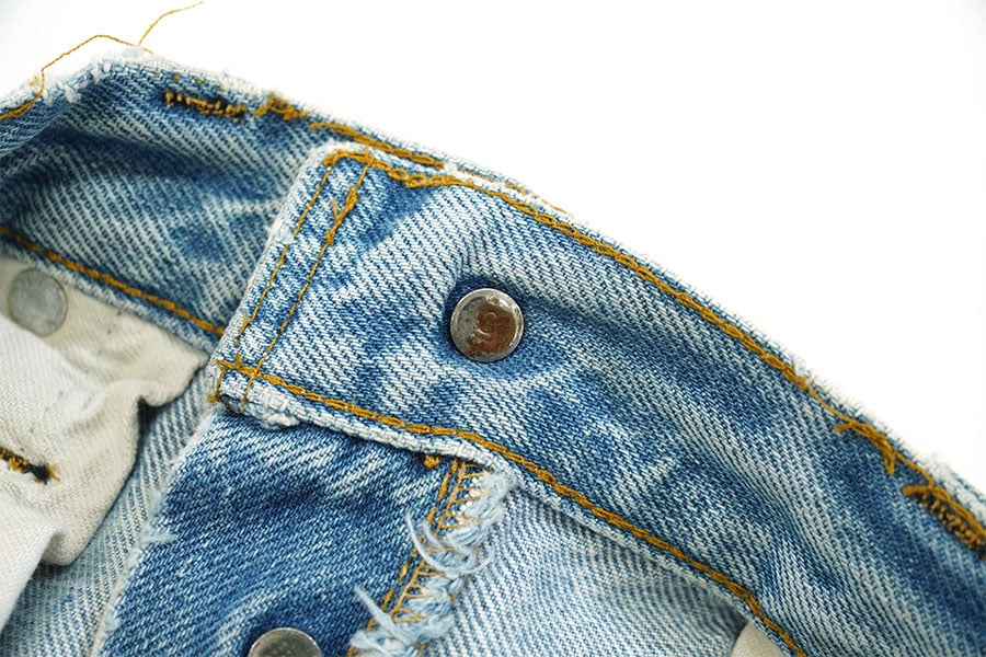 た*な様 LEVI'S 501 66後期　デニムパンツ　味あり　リペア　雰囲気あ 80's Levi's 501 66後期 デニムパンツ 味ありリペア 実寸(31x31