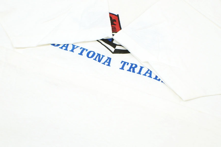 50's Ricky's ''DAYTONA TRIALS'' T-shirt Size(M) DEAD STOCK