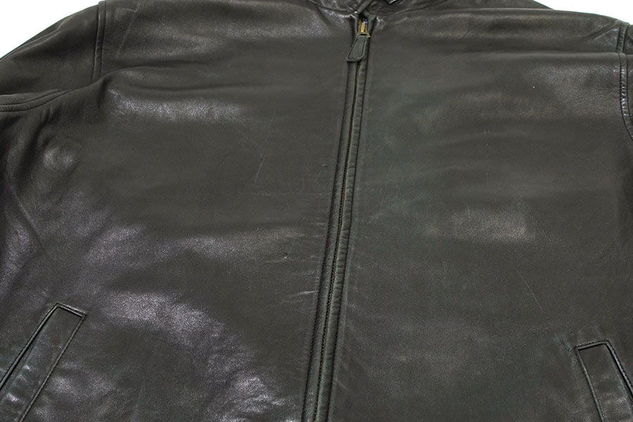 ラルフローレン レザースウィングトップ ブラック 表記(XXL) ポニー