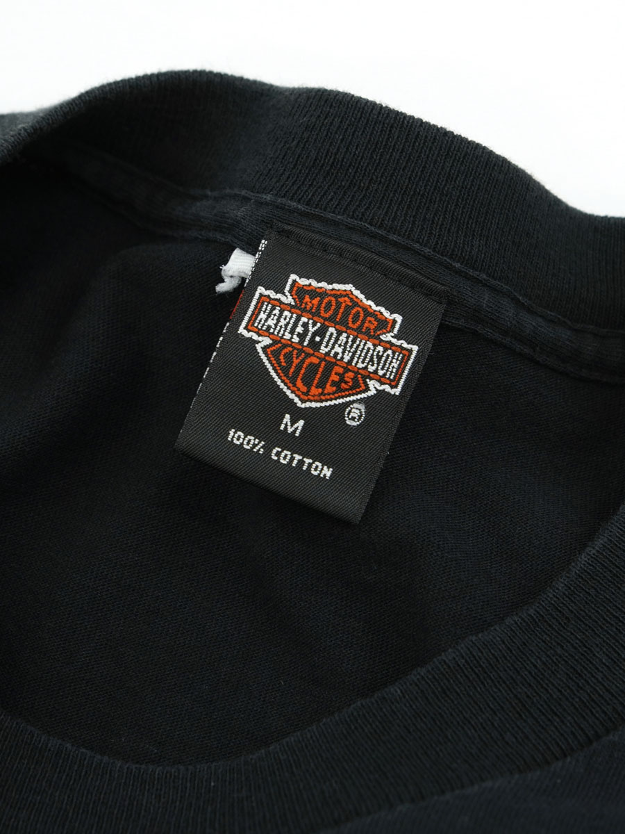 90'S HARLEY-DAVIDSON ''HARLEY'S HOUSE OF HARLEYS'' T SHIRT (SIZE.MEDIUM)