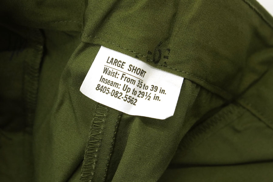 60's ジャングルファティーグ 3rd ノンリップ LARGE-SHORT 60's U.S.ARMY 3rd ノンリップ ジャングルファティーグシャツ