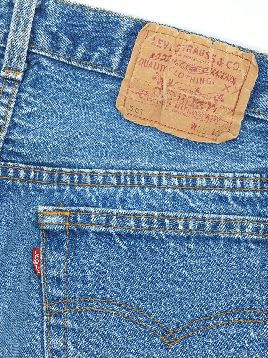 80'S LEVI'S 501 JEANS (SIZE.W35 L33) MADE IN USA | NEW ITEM