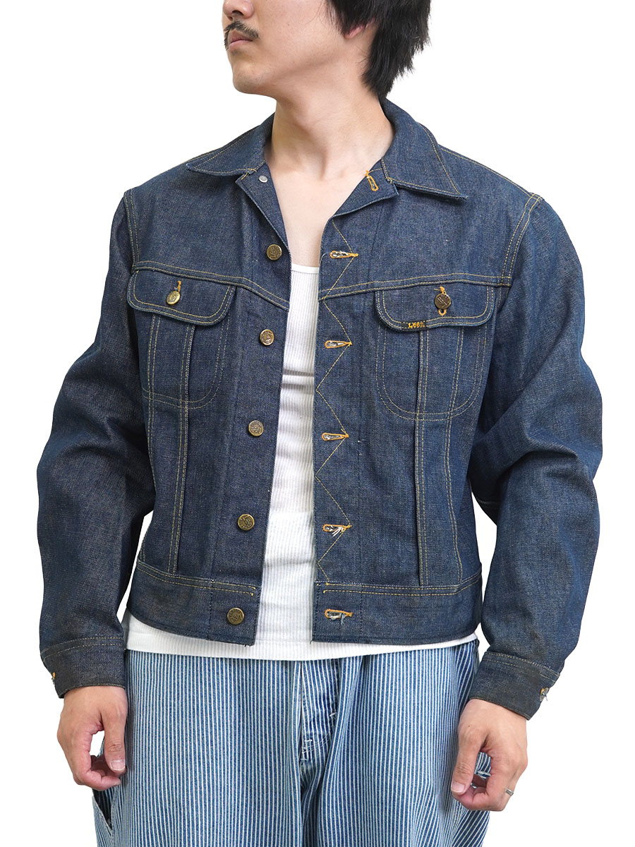 Lee デニムジャケット 濃紺 80's Lee 220 デニムジャケット 濃紺 実寸(46位) | SOLD OUT
