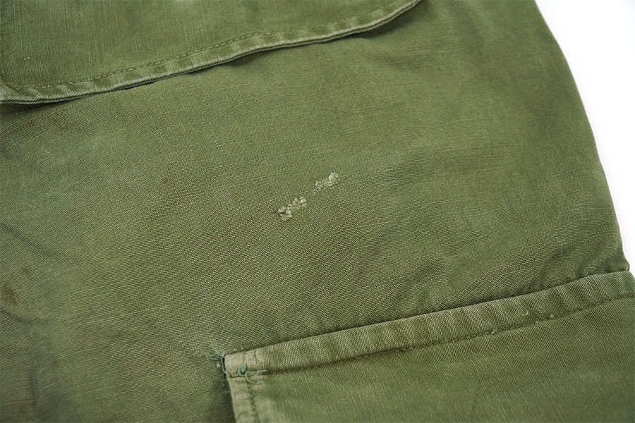 60's U.S.ARMY ファティーグパンツ 3rd ノンリップ 表記(SMALL SHORT)