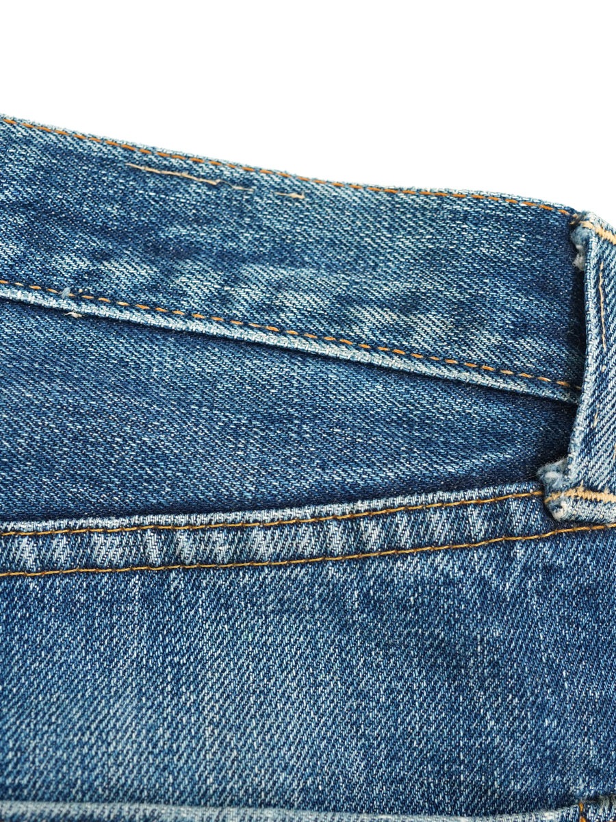 60s levi´s 501 BIGE カットオフ デニムパンツ ペイント