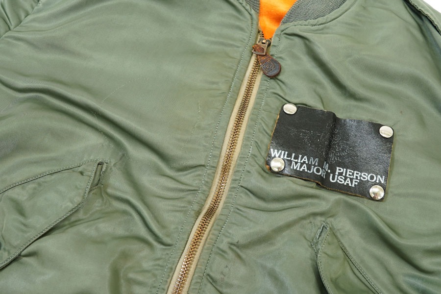 60's～ U.S. AIR FORCE L-2B フライトジャケット 実寸(M位) 階級