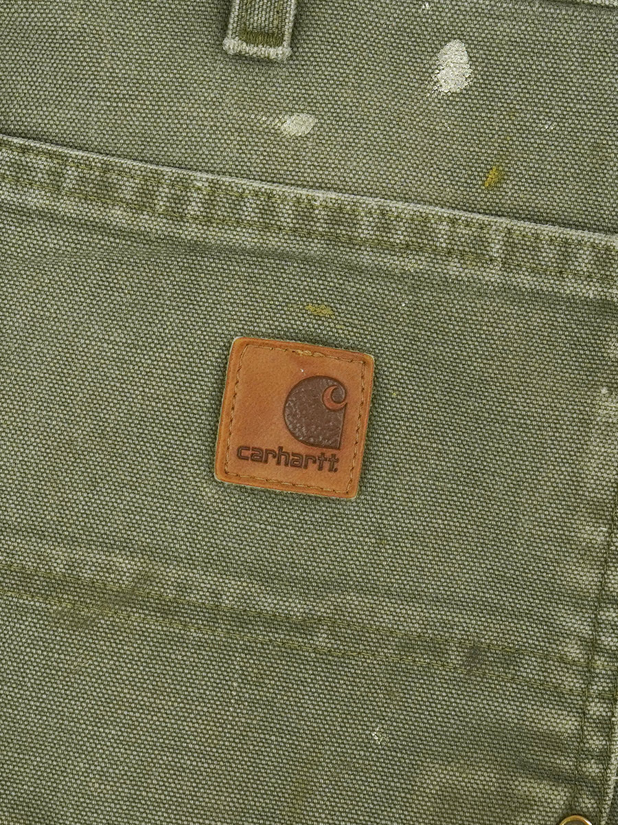 MEXICO製 カーハート ダブルニー ダックペインターパンツ モスグリーン