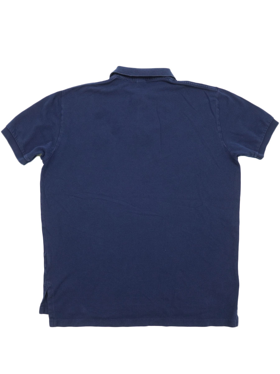 RALPH LAUREN S/S POLO SHIRT PLAIN NAVY (SIZE.LARGE) | NEW ITEM