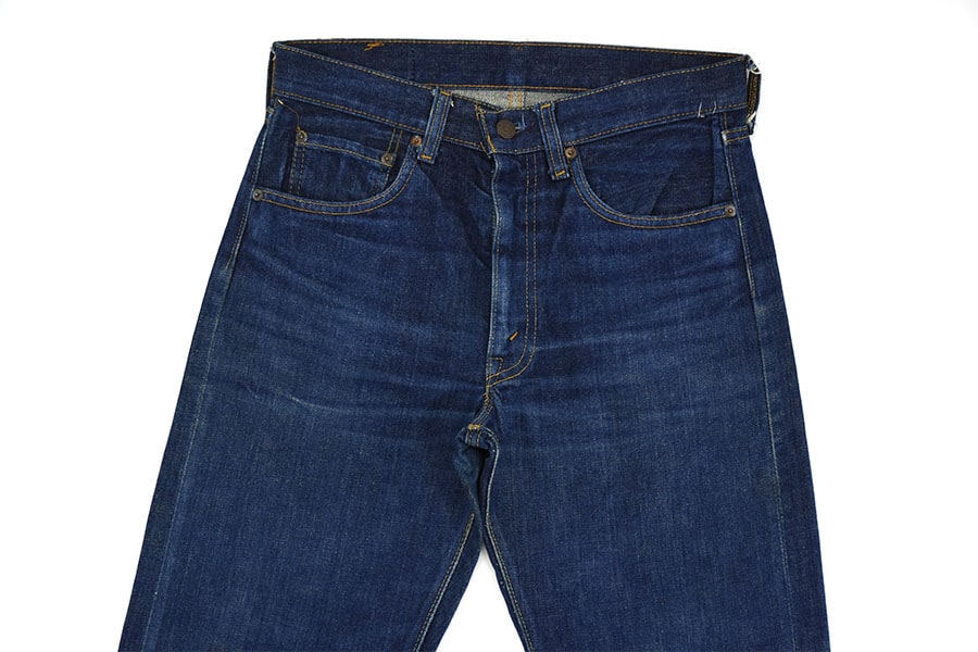 70's Levi's 505 シングルデニムパンツ 濃紺 良色落ち 実寸(30.5x33位