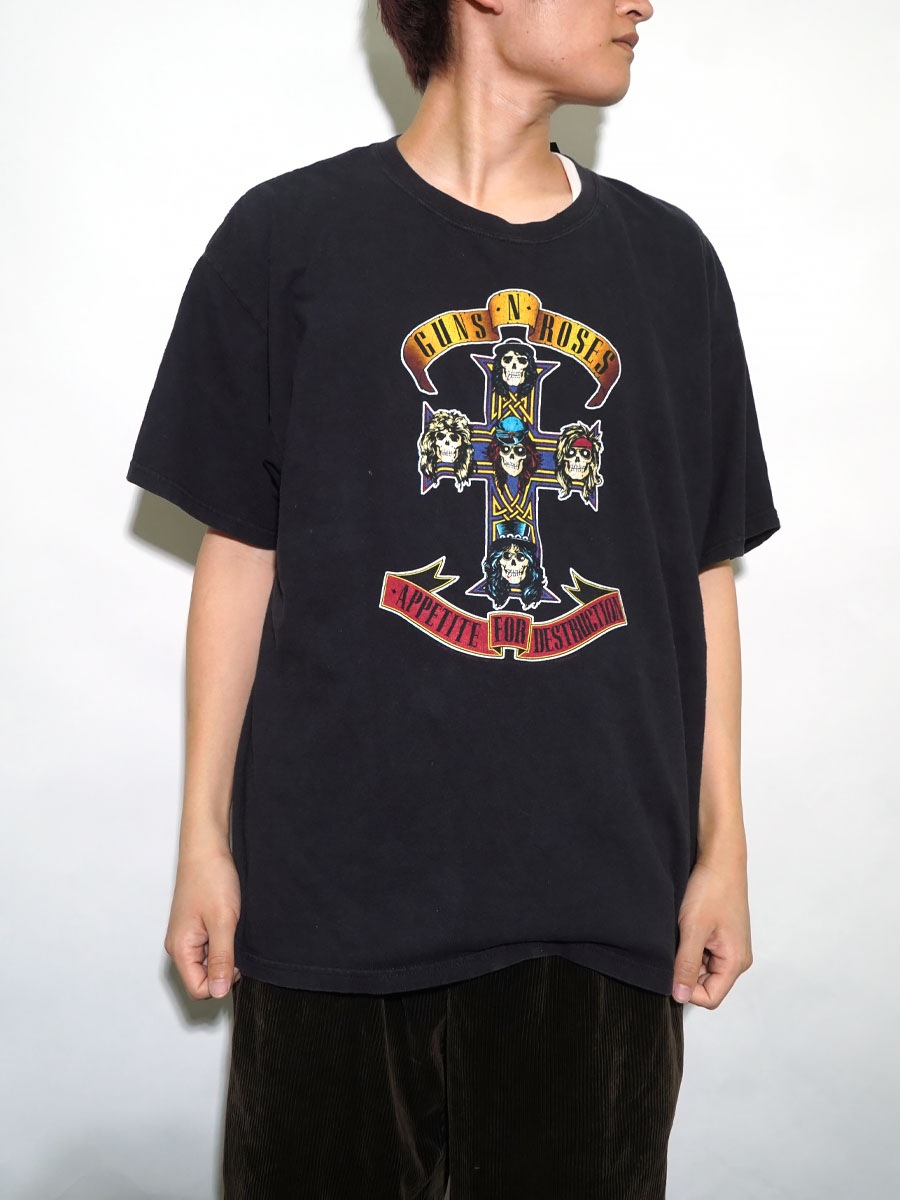 00'S HANES ''GUNS N ROSES'' APPETITE FOR DESTRUCTION T SHIRT (SIZE
